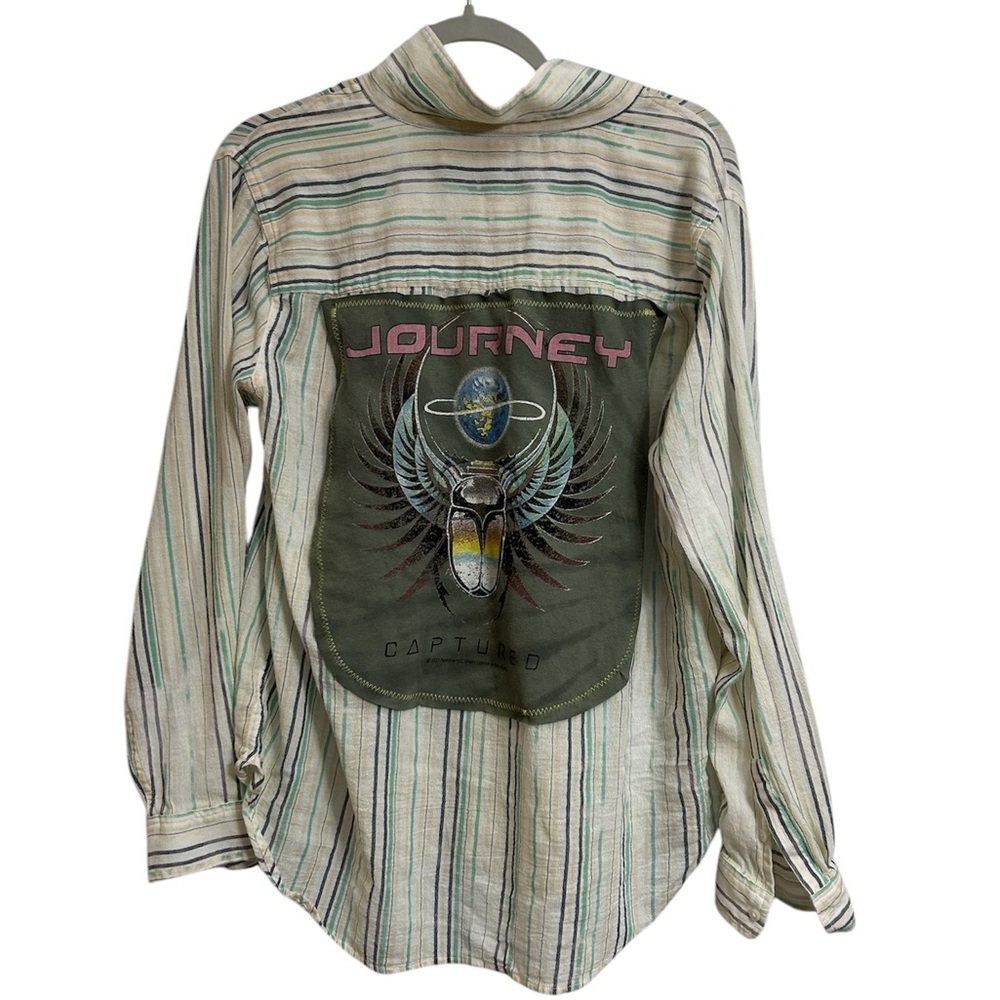 JOURNEY custom ONE OF A KIND shirt creation by Rachelle